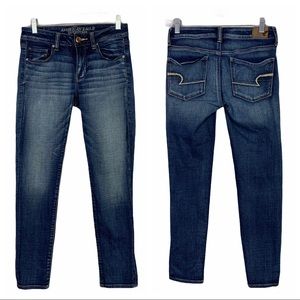 American Eagle Skinny Super Stretch Jeans 4 Short